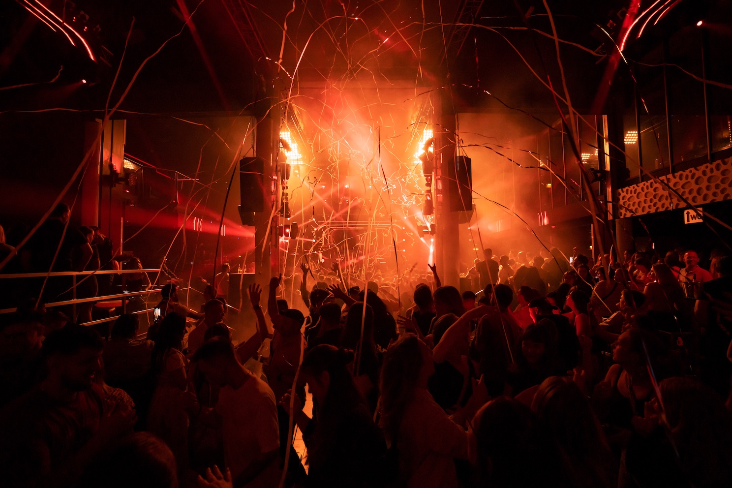 Festival photography capturing crowd energy and stage lights