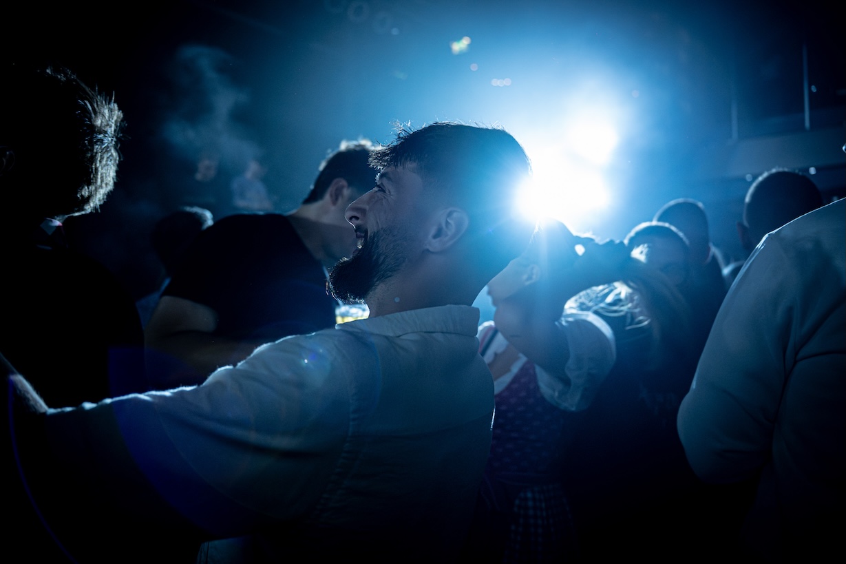 Club booth atmosphere