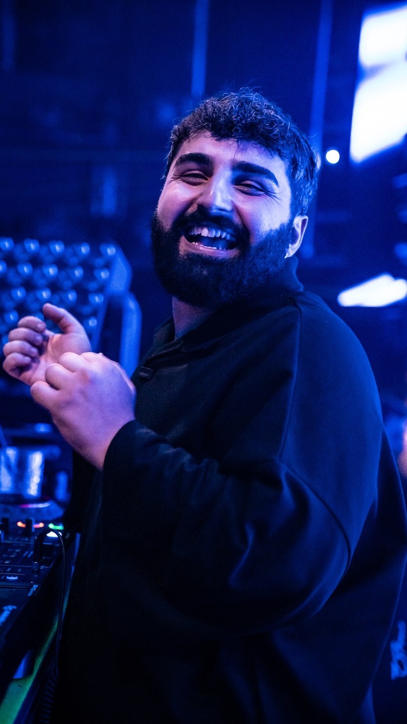 Neon lights portrait